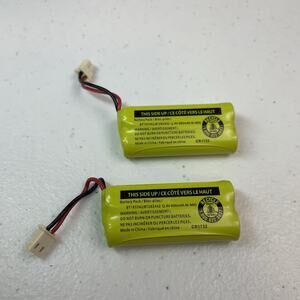 Two Rechargeable Battery Packs BT183342 / BT283342 2.4V 400mAh Ni-MH VTech At&t